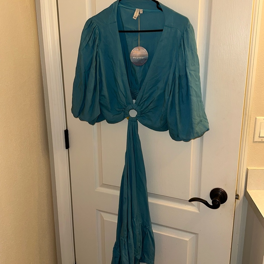 Never worn w tags Skemo Beach dress in L.